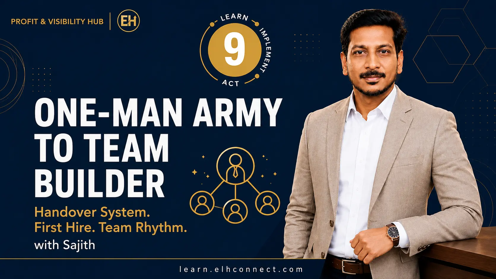 From One-Man Army to Team Builder